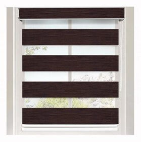 CORTINA ZEBRA C/CE 60X60 315005 L BROWN