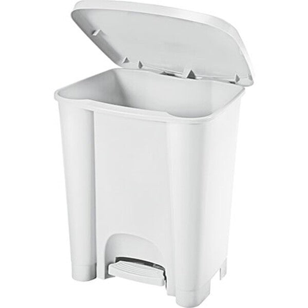PAPELERA PEDAL 30 LT BLANCA   R 3940
