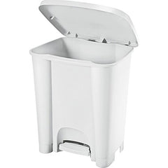PAPELERA PEDAL 30 LT BLANCA   R 3940