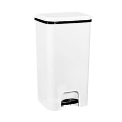 PAPELERA PEDAL CLASS 37L BLANCA 003100