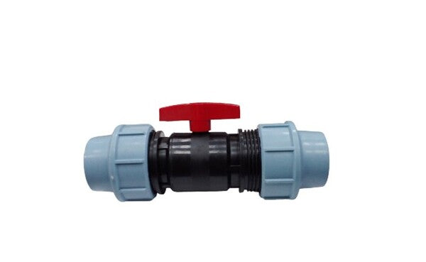 LAVE BOLA 2X63 POLIETILENO VBSP63X2