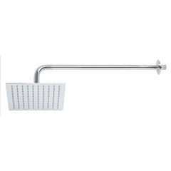 REGADERA ACERO 8 C/BRAZO CROMADO  T45771