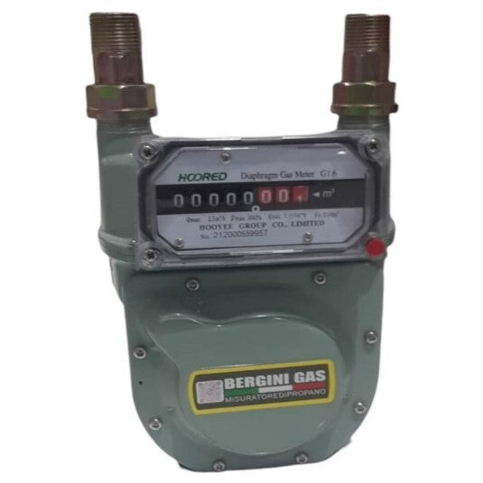 MEDIDOR DE GAS DOMESTICO BERGINI