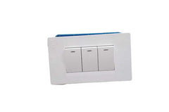 INTERUPTOR TRIPLE VETO PREMIUN BCO 16054