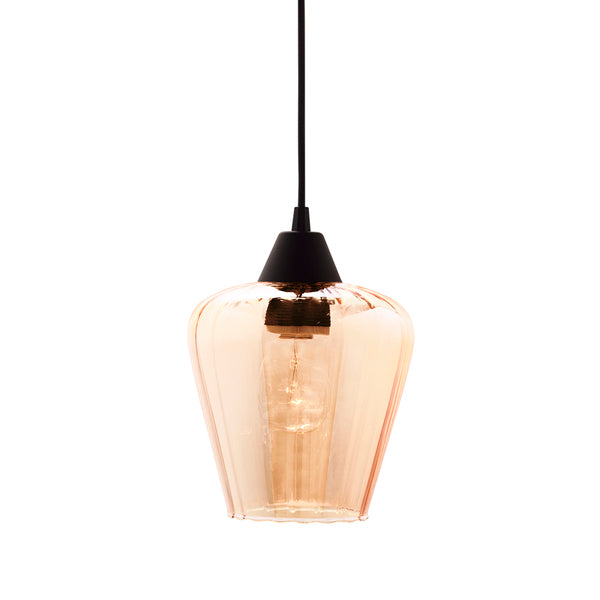 LAMP COLG LAYLA CONHAQUE 24918