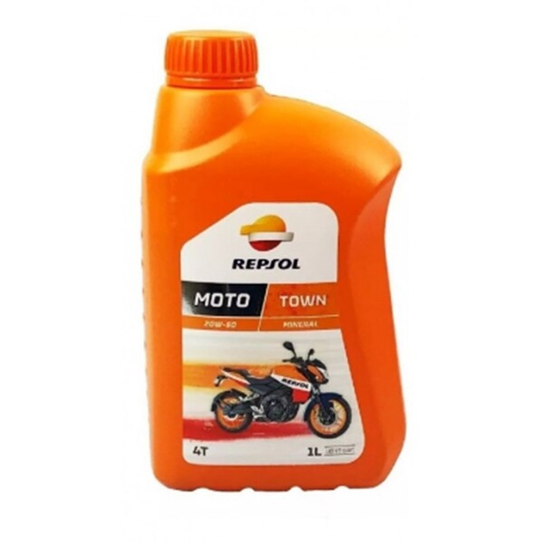 ACEITE REPSOL 2T MOTO TOWN SINTETIC 1LT