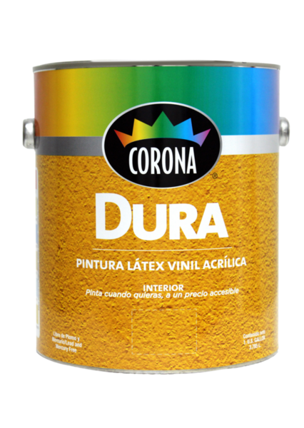 PINT. CORONA DURA LATEX BLANCO GL