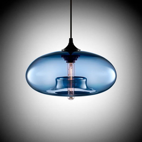 LAMPARA COLGANT PL050 SKY BLUE 280X140MM