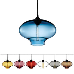 LAMPARA COLGANT PL056 SKY BLUE 270X240MM