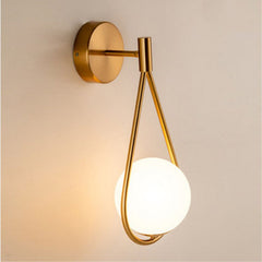 LAMPARA APLIQUE PARED PL086 GOLD 20X40CM