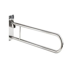 BARRA SEGURIDAD ABATIBLE 800MM INOX