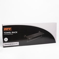 TOALLERO SENC OVAL NEGRO 24 BA1101B