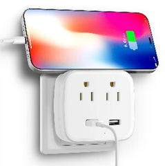 ADAPTADOR PROTECTOR C/2 SALIDA USB GGWP2