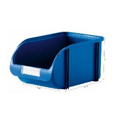 CONTENEDOR 10cm TITANIUM AZU 89100