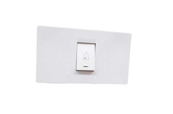 PULSADOR TIMBRE VETO PREMIUM BCO 16290
