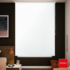 CORTINA ENROLL BLACKOUT 72X84 BLANCO