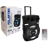 BOCINA PORTATIL 15 NEGRO 962-TRSPEA15*