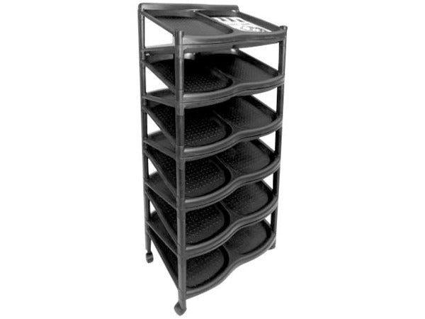ZAPATERA 51.6X37.5X117.3CM NEG 594-37311