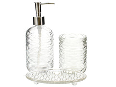ACCESORIOS P/BANO SET/3PZAS 734-GSB021