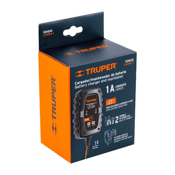 CARGADOR D/BATERIA P/AUTO DE 6Y12 101610