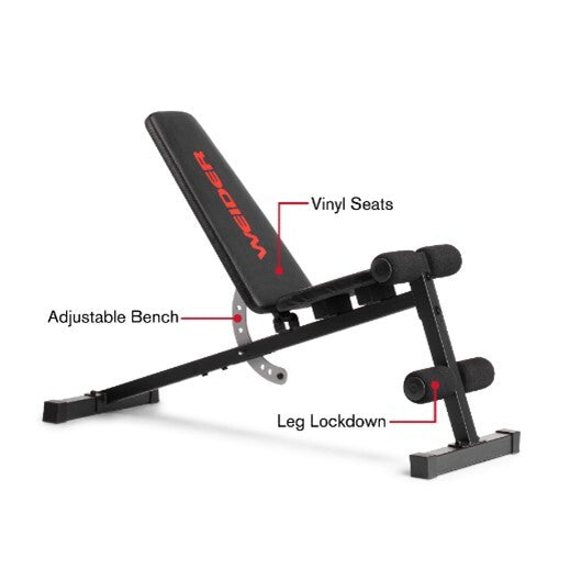 WEIDER LEGACY ADJUST BENCH 8414 WEBE5932