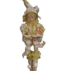 BUFON MUSI 43CM GOLD 831-XMTX254-984-22H