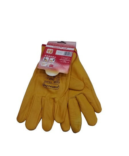 GUANTE PIEL FLOR AMAR ZA007Y GU-242AM/10