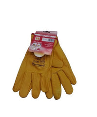 GUANTE PIEL FLOR AMAR ZA007Y GU-242AM/10
