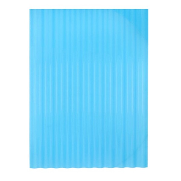 ZINC TRANSLUCIDO AZUL 3X6