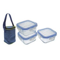 LONCHERA C/ENVASES 4PZAS 520ML 071-03734