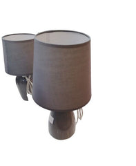 LAMP  MESA POTERRY E27 GRIS 8719  37CM