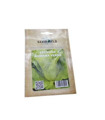 SEMILLAS DE LECHUGA ROMANA VERDE SAVIO