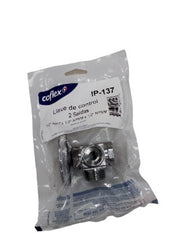 LLAVE ANG DOBLE COFLEX 1/2X1/2 LP-137