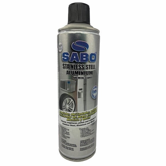 STAINLES  STEEL METAL CLEANER 590ML SABO
