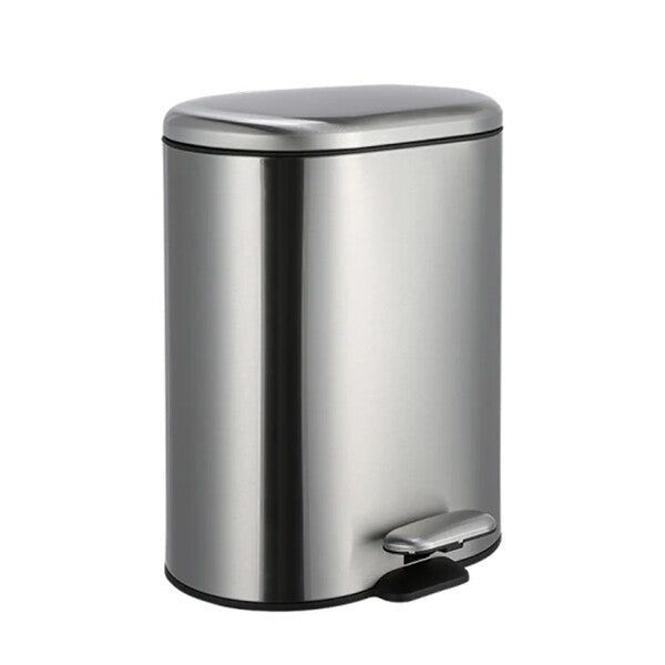 PAPELERA REC PEDAL SATIN12L DH180-L INOX