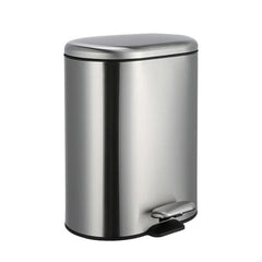 PAPELERA REC PEDAL SATIN12L DH180-L INOX