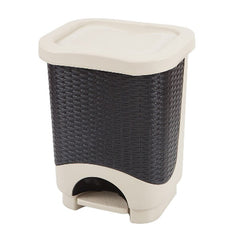 PAPELERA DUAL RATAN 32LT BEIGE 9002360