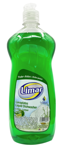 LAVAPLATOS LIQ. 25 OZ LIMON LIMAR