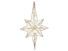 ESTRELLA LED 47CM DORADO