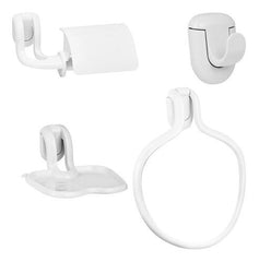 JUEGO ACCESORIO DE BANO BLANCO 4PC VIQUA