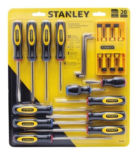 DESTORNILLADORES 20PZ STAN STMT60220-LA