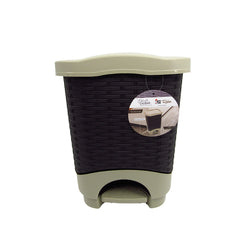 PAPELERA DUAL RATAN 08LT BEIGE 9002363