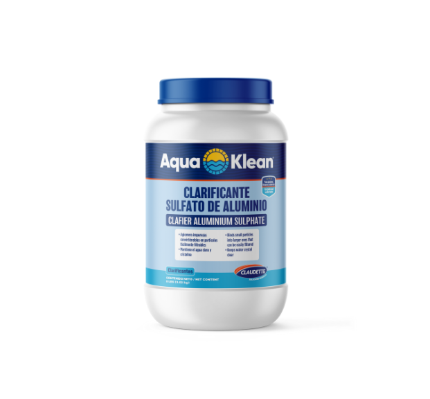 SULFATO DE ALUMINIO 4 LBS. CLAUDETTE