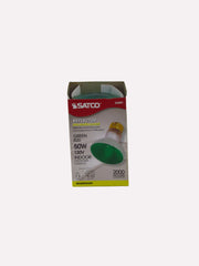 BOMBILLO R20 50W E26 VERDE SATCO S3201*