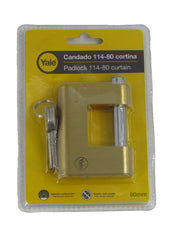 CANDADO YALE ANTICIZALLA 80MM Y114/80B