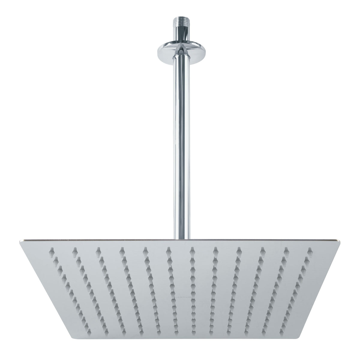 REGADERA CUAD 12 C/BRAZO CROM T45775
