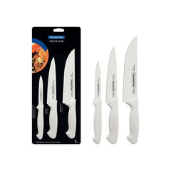 JUEGO DE CUCHILLOS 3PCS BLANCO