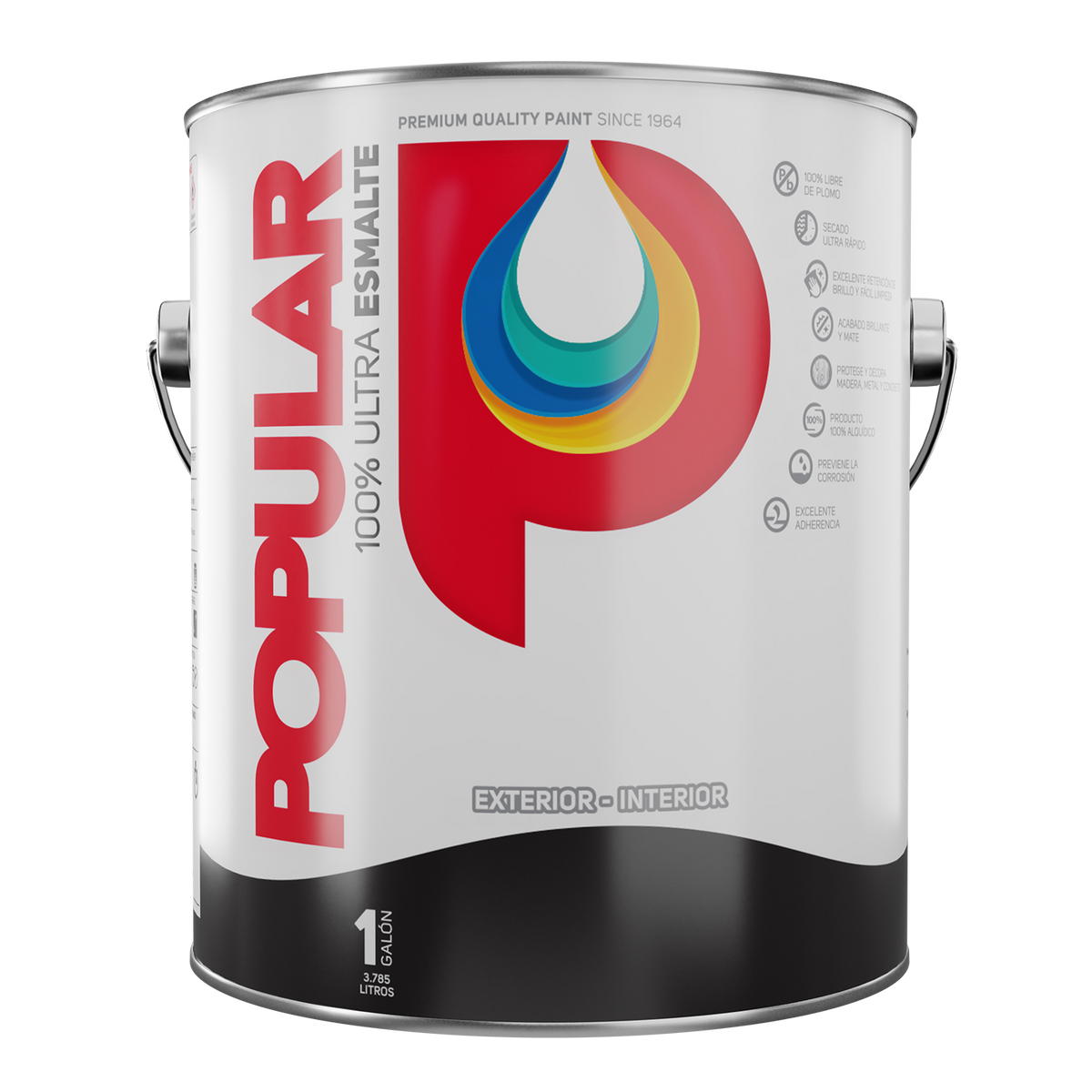 PINTURA POP. MANTENIMI. ROJO LADRILLO GL
