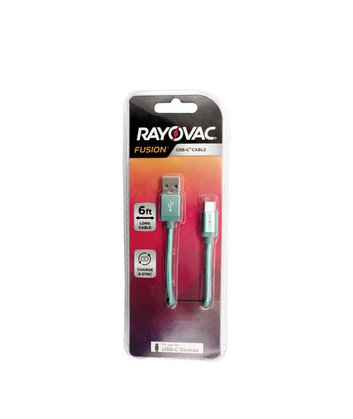 CABLE RAYOVAC TIPO C 6FT RV2347