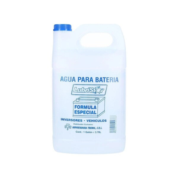 AGUA P/BATERIA LUBRISTAR 1 GL.